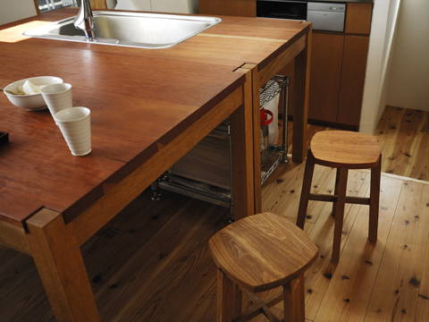 しみず家の plain-table ＆ counter sink画像